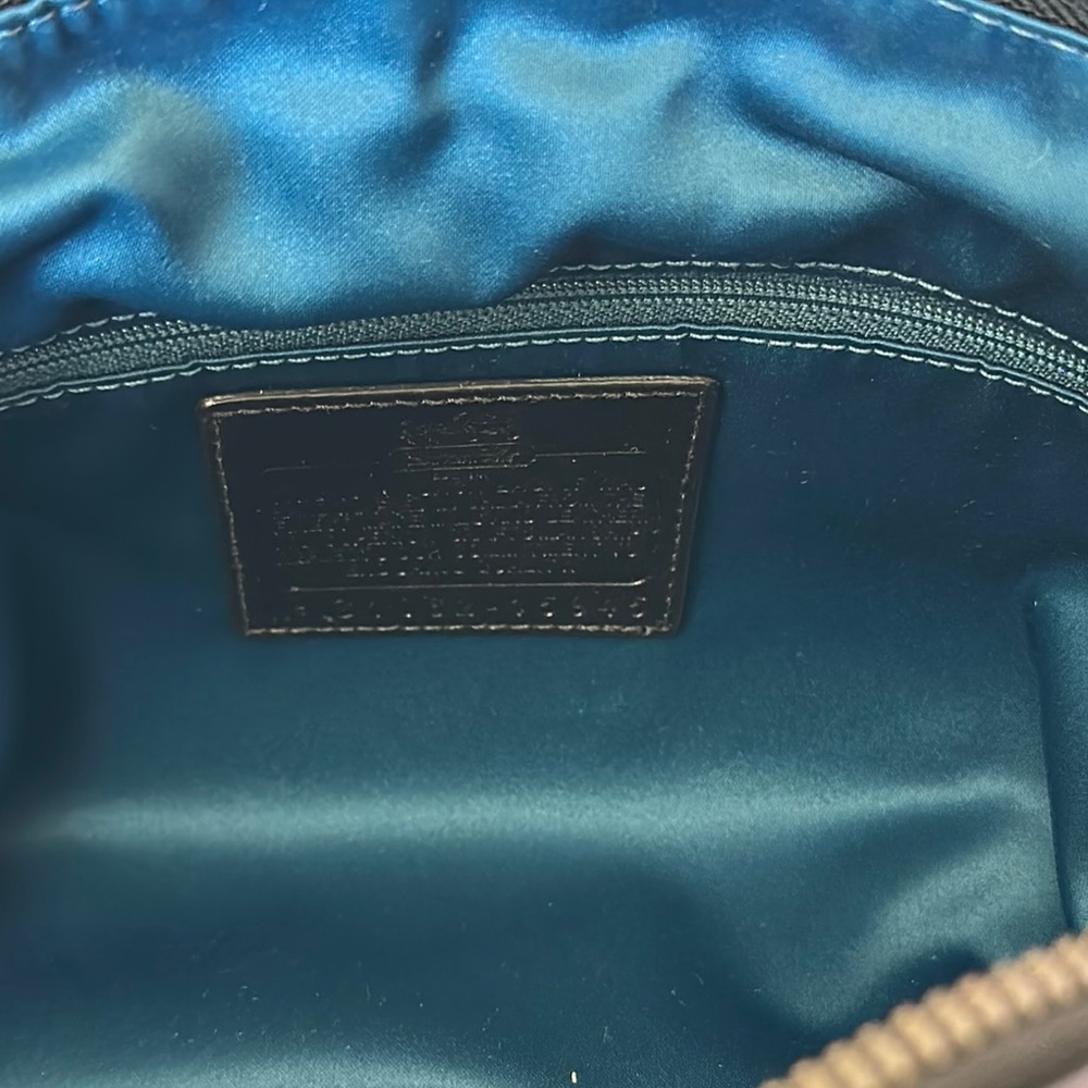 Coach Madison Sequin Op Art Sophia Satchel handbag - Picture 10 of 13